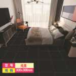 공장 도매 주택 리모델링 PVC 바닥재 가정용 대리석 타일 스티커 석재 플라스틱 바닥재 자체 접착 SPC 바닥재의 그림