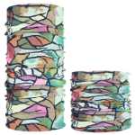 아웃 도어 심리스 백 매직 두건 남성과 여성 사이클링 라이딩 후드 마스크 넥 커버 방풍 스카프 여름 자외선 차단제의 그림