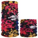 아웃 도어 심리스 백 매직 두건 남성과 여성 사이클링 라이딩 후드 마스크 넥 커버 방풍 스카프 여름 자외선 차단제의 그림