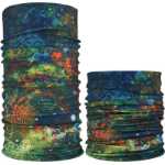 아웃 도어 심리스 백 매직 두건 남성과 여성 사이클링 라이딩 후드 마스크 넥 커버 방풍 스카프 여름 자외선 차단제의 그림