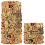 아웃 도어 심리스 백 매직 두건 남성과 여성 사이클링 라이딩 후드 마스크 넥 커버 방풍 스카프 여름 자외선 차단제의 그림