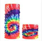 아웃 도어 심리스 백 매직 두건 남성과 여성 사이클링 라이딩 후드 마스크 넥 커버 방풍 스카프 여름 자외선 차단제의 그림