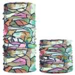 아웃 도어 심리스 백 매직 두건 남성과 여성 사이클링 라이딩 후드 마스크 넥 커버 방풍 스카프 여름 자외선 차단제의 그림