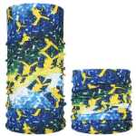 아웃 도어 심리스 백 매직 두건 남성과 여성 사이클링 라이딩 후드 마스크 넥 커버 방풍 스카프 여름 자외선 차단제의 그림