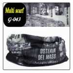 매직 반다나 로고 아웃도어 사이클링 다기능 고탄성 자외선 차단 심리스 넥 커버 반다나의 그림