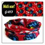 매직 반다나 로고 아웃도어 사이클링 다기능 고탄성 자외선 차단 심리스 넥 커버 반다나의 그림