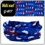 매직 반다나 로고 아웃도어 사이클링 다기능 고탄성 자외선 차단 심리스 넥 커버 반다나의 그림