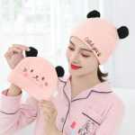 달 모자 아기 모자 아기 턱받이 3 피스의 그림