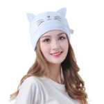 자수 출산 모자 / 신생아 모자의 그림