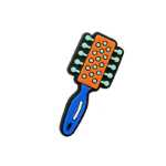 꽃 버클 PVC 신발의 그림