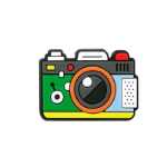 꽃 버클 PVC 신발의 그림