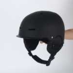 겨울 야외 스포츠 스키 모자 성인 얼음 스키 스포츠 따뜻한 귀 보호 스노우 헬멧 머리 보호 스키 모자의 그림