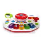 영어 퍼즐 학습 피아노 전자 피아노 장난감 조기 학습 교육 장난감 어린이 장난감 피아노 어린이 학습 기계의 그림