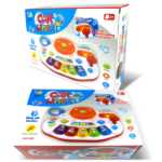 영어 퍼즐 학습 피아노 전자 피아노 장난감 조기 학습 교육 장난감 어린이 장난감 피아노 어린이 학습 기계의 그림