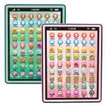 어린이 장난감 학습 태블릿 기계 어린이 지능형 터치 스크린 학습 기계 초박형 장난감 학습 기계 mengqi 도매의 그림