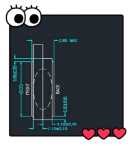LCD 액정 디스플레이, 안마기 LED 백라이트, 건강 제품 LCM 모듈!의 그림
