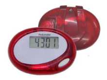 타원형 공장 직접 클립 단일 기능 소형 보수계 건강 제품 전자 보수계의 그림