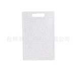 제조업체 도매 판매 국경 간 제품 건강하고 위생적인 곰팡이가 생기기 쉽지 않은 흰색 대리석 플라스틱 도마의 그림