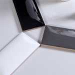 주방 및 욕실 광택 타일의 그림