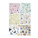 주방 욕실 벽 바닥 타일의 그림