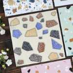 주방 욕실 벽 바닥 타일의 그림