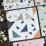 주방 욕실 벽 바닥 타일의 그림