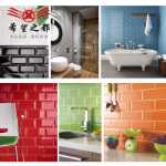 주방 욕실 레스토랑 타일의 그림