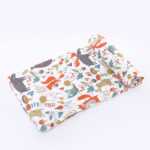 아기 거즈 목욕 타월의 그림