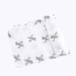 아기 거즈 목욕 타월의 그림