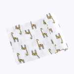 아기 거즈 목욕 타월의 그림