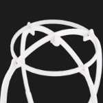 가발 접이식 스탠드의 그림