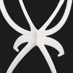 가발 접이식 스탠드의 그림