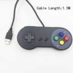 PC 핸들 PC 컴퓨터 게임 컨트롤러 슈프리머시 핸들 슈프리머시 핸들 SNES 핸들의 그림