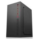 컴퓨터 케이스 마이크로 데스크탑 컴퓨터 호스트 PC 사무용 케이스 ATX 케이스 PC 케이스 타워의 그림