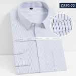 대나무 섬유 셔츠 편안한 비철 비즈니스 남성 셔츠 선호되는 남성용 편안한 캐주얼 긴팔 남성 셔츠의 그림