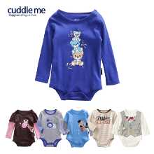 안아주세요 아기 아기 범 랩 삼각 하버 슈트 아기 옷 긴 소매 아기 옷의 그림