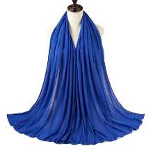 새로운 스웨트 천 히잡 흑백 여성용 히잡 아라비아 여성용 스웨트 천 머리 덮개 MSL109의 그림