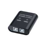 USB 프린터 공유기 수동 USB 프린터 분배기 2대의 컴퓨터 공유 1대의 프린터 1대의 견인 2대의 그림