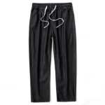 봄과 가을 청바지 남성용 스트레이트 청바지 남성용 청바지 남성용 바지 학생용 청바지 나인 팬츠의 그림