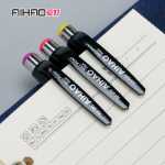 취미 AH-505 클래식 푸시 액션 사무실 취미 볼펜 부드러운 쓰기 파란색 리필 박스 도매의 그림