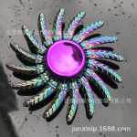 눈부신 컬러 자이로 어린이 손가락 끝 자이로 도매 금속 성인 장난감 회전 어린이 선물 사무실 포장 마차 상품 소스의 그림