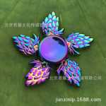 눈부신 컬러 자이로 어린이 손가락 끝 자이로 도매 금속 성인 장난감 회전 어린이 선물 사무실 포장 마차 상품 소스의 그림