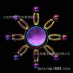 눈부신 컬러 자이로 어린이 손가락 끝 자이로 도매 금속 성인 장난감 회전 어린이 선물 사무실 포장 마차 상품 소스의 그림