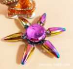 눈부신 컬러 자이로 어린이 손가락 끝 자이로 도매 금속 성인 장난감 회전 어린이 선물 사무실 포장 마차 상품 소스의 그림