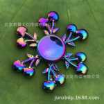 눈부신 컬러 자이로 어린이 손가락 끝 자이로 도매 금속 성인 장난감 회전 어린이 선물 사무실 포장 마차 상품 소스의 그림