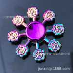 눈부신 컬러 자이로 어린이 손가락 끝 자이로 도매 금속 성인 장난감 회전 어린이 선물 사무실 포장 마차 상품 소스의 그림