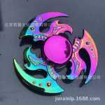 눈부신 컬러 자이로 어린이 손가락 끝 자이로 도매 금속 성인 장난감 회전 어린이 선물 사무실 포장 마차 상품 소스의 그림