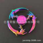 눈부신 컬러 자이로 어린이 손가락 끝 자이로 도매 금속 성인 장난감 회전 어린이 선물 사무실 포장 마차 상품 소스의 그림