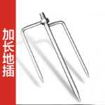 낚시 우산 접지 플러그 범용 나사 낚시 우산 접지 플러그 피팅 우산 플러그 포크 낚시 우산 접지 플러그 피팅 포크의 그림