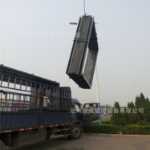 사각 원형 비금속 직물 확장 조인트 대구경 직물 보정기 공급의 그림